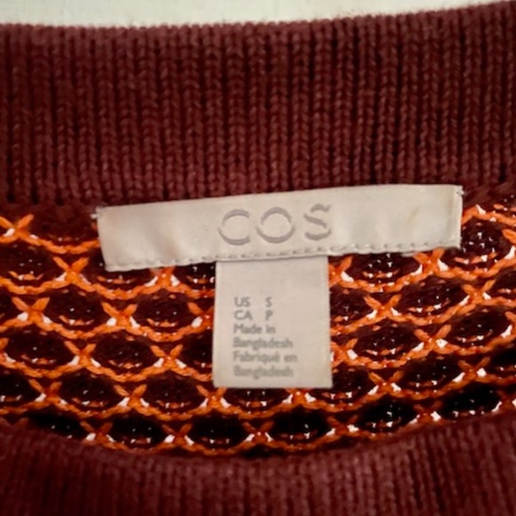 COS pattern knit dress S - Picture 3 of 7